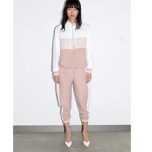 ZARA Pastel Colorblock Jogger Pants